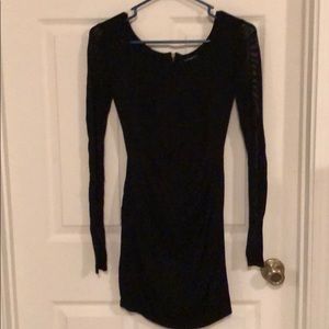 Black Express Sweater Dress